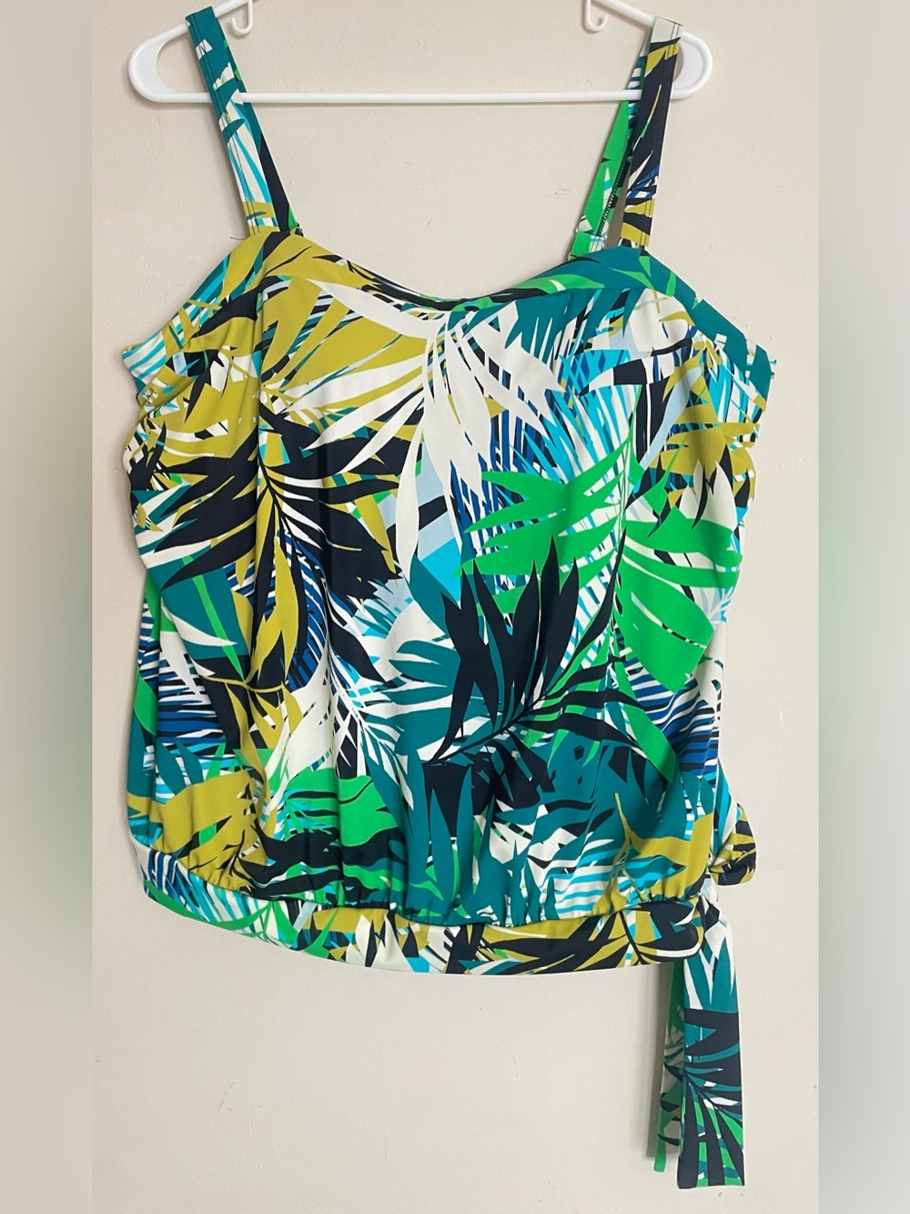 Swimsuits For All Tropical Swim Tankini Top